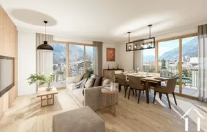 Nice 2 bedroom apartment on the third floor of a new residence chamonix-mont-blanc Ref # C4915 - B301 